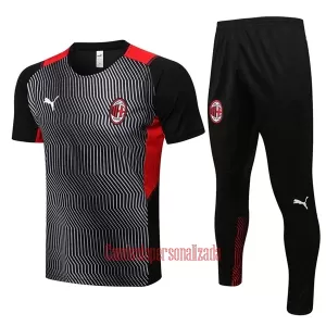AC Milan Camisolas de Treino 22/23 Cinzento Preto AC Milan Camisolas de Treino 22/23 Cinzento Preto