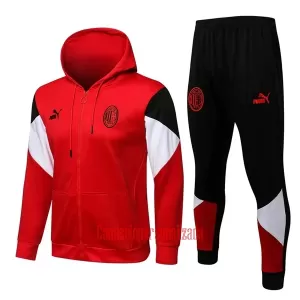 AC Milan Casaco Capuz Treino 22/23 Vermelho AC Milan Casaco Capuz Treino 22/23 Vermelho