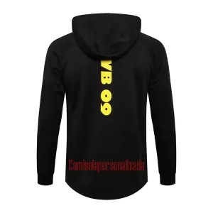 BVB Borussia Dortmund Casaco Capuz Treino 22/23 Preto