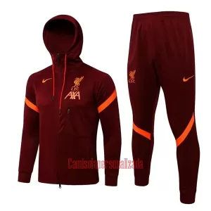 Liverpool Casaco Capuz Treino 22/23 Vermelho Liverpool Casaco Capuz Treino 22/23 Vermelho