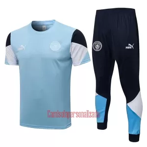 Manchester City Camisolas de Treino 22/23 Azul Claro Manchester City Camisolas de Treino 22/23 Azul Claro