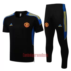 Manchester United Camisolas de Treino 22/23 Preto Amarelo Manchester United Camisolas de Treino 22/23 Preto Amarelo