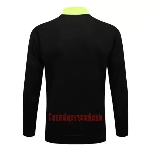 Manchester United Casaco de Treino Conjunto 22/23 Preto Amarelo