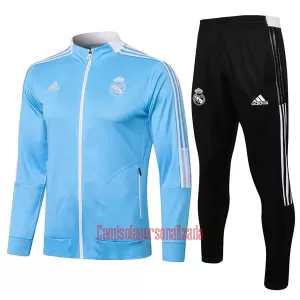 Real Madrid Casaco de Treino Conjunto Criança 22/23 Azul Real Madrid Casaco de Treino Conjunto Criança 22/23 Azul