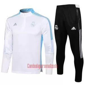 Real Madrid Casaco de Treino Conjunto Criança 22/23 Branco Real Madrid Casaco de Treino Conjunto Criança 22/23 Branco
