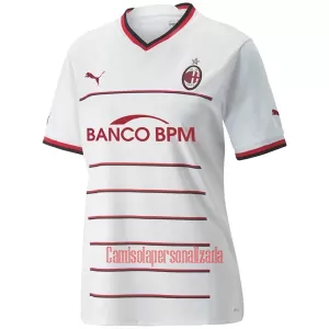 Camisolas AC Milan Mulher Equipamento Alternativo 22/23 Camisolas AC Milan Mulher Equipamento Alternativo 22/23