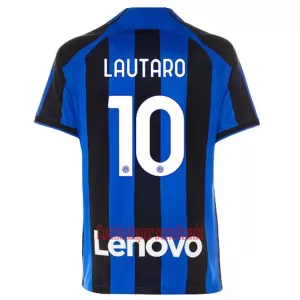 Camisolas Inter Milan Lautaro Martínez 10 Equipamento Principal 22/23 Camisolas Inter Milan Lautaro Martínez 10 Equipamento Principal 22/23