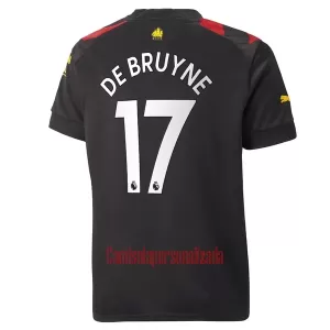 Camisolas Manchester City Kevin De Bruyne 17 Equipamento Alternativo 22/23 Camisolas Manchester City Kevin De Bruyne 17 Equipamento Alternativo 22/23