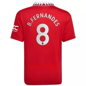 Camisolas Manchester United Bruno Fernandes 8 Equipamento Principal 22/23