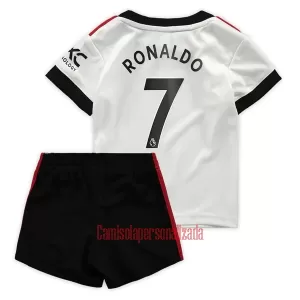Camisolas Manchester United Cristiano Ronaldo 7 Criança Equipamento Alternativo 22/23 Camisolas Manchester United Cristiano Ronaldo 7 Criança Equipamento Alternativo 22/23