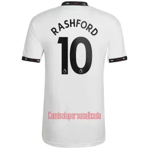 Camisolas Manchester United Marcus Rashford 10 Equipamento Alternativo 22/23