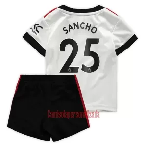 Camisolas Manchester United Sancho 25 Criança Equipamento Alternativo 22/23 Camisolas Manchester United Sancho 25 Criança Equipamento Alternativo 22/23