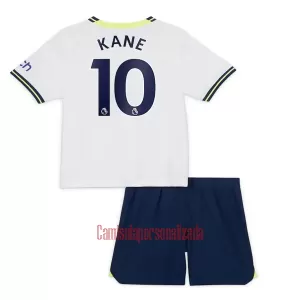 Camisolas Tottenham Hotspur Harry Kane 10 Criança Equipamento Principal 22/23 Camisolas Tottenham Hotspur Harry Kane 10 Criança Equipamento Principal 22/23