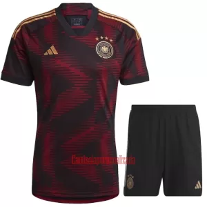 Camisolas Alemanha Criança Equipamento Alternativo Mundial 2022 Camisolas Alemanha Criança Equipamento Alternativo Mundial 2022