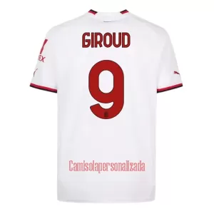 Camisolas AC Milan Olivier Giroud 9 Equipamento Alternativo 22/23 Camisolas AC Milan Olivier Giroud 9 Equipamento Alternativo 22/23