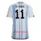 Camisolas Argentina Ángel Di María 11 Equipamento Principal Mundial 2022
