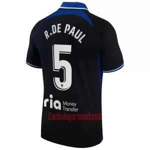 Camisolas Atlético Madrid Rodrigo de Paul 5 Equipamento Alternativo 22/23 Camisolas Atlético Madrid Rodrigo de Paul 5 Equipamento Alternativo 22/23
