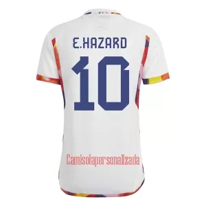 Camisolas Bélgica Hazard 10 Equipamento Alternativo Mundial 2022 Camisolas Bélgica Hazard 10 Equipamento Alternativo Mundial 2022