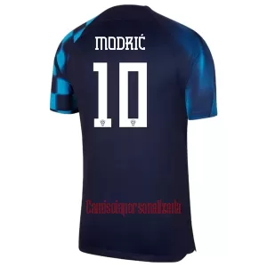 Camisolas Croácia Luka Modric 10 Equipamento Alternativo Mundial 2022 Camisolas Croácia Luka Modric 10 Equipamento Alternativo Mundial 2022