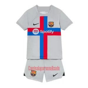 Camisolas FC Barcelona Criança Equipamento Terceiro 22/23