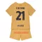Camisolas FC Barcelona Frenkie de Jong 21 Criança Equipamento Alternativo 22/23