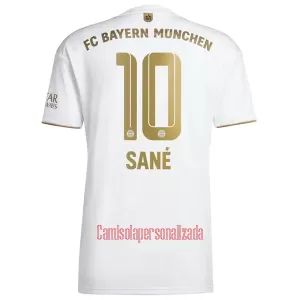 Camisolas FC Bayern de Munique Leroy Sané 10 Equipamento Alternativo 22/23 Camisolas FC Bayern de Munique Leroy Sané 10 Equipamento Alternativo 22/23