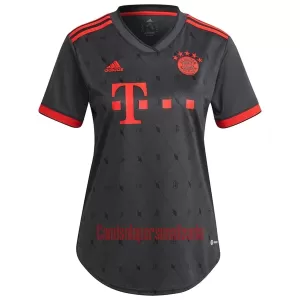 Camisolas FC Bayern de Munique Mulher Equipamento Terceiro 22/23 Camisolas FC Bayern de Munique Mulher Equipamento Terceiro 22/23