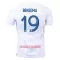 Camisolas França Karim Benzema 19 Equipamento Alternativo Mundial 2022