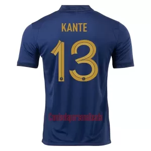 Camisolas França N-Golo Kanté 13 Equipamento Principal Mundial 2022 Camisolas França N-Golo Kanté 13 Equipamento Principal Mundial 2022