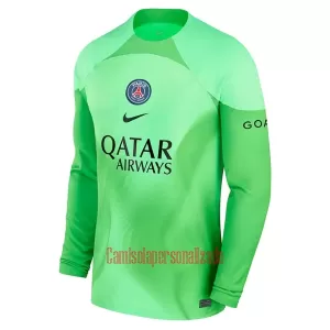 Camisolas Guarda Redes Paris Saint-Germain Equipamento Principal 22/23 Manga Comprida Camisolas Guarda Redes Paris Saint-Germain Equipamento Principal 22/23 Manga Comprida