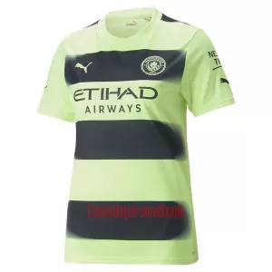 Camisolas Manchester City Mulher Equipamento Terceiro 22/23 Camisolas Manchester City Mulher Equipamento Terceiro 22/23