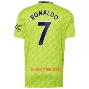 Camisolas Manchester United Cristiano Ronaldo 7 Equipamento Terceiro 22/23 Camisolas Manchester United Cristiano Ronaldo 7 Equipamento Terceiro 22/23
