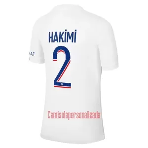 Camisolas Paris Saint-Germain Achraf Hakimi 2 Equipamento Terceiro 22/23 Camisolas Paris Saint-Germain Achraf Hakimi 2 Equipamento Terceiro 22/23