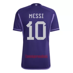 Camisolas Lionel Messi 10 Argentina Equipamento Alternativo Mundial 2022 Camisolas Lionel Messi 10 Argentina Equipamento Alternativo Mundial 2022