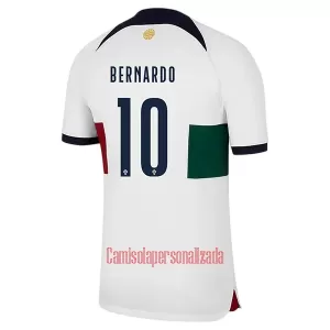 Camisolas Portugal Bernardo Silva 10 Equipamento Alternativo Mundial 2022 Camisolas Portugal Bernardo Silva 10 Equipamento Alternativo Mundial 2022