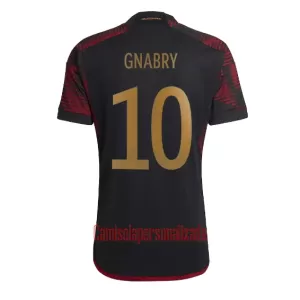 Camisolas Alemanha Serge Gnabry 10 Equipamento Alternativo Mundial 2022