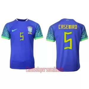 Camisolas Brasil Casemiro 5 Equipamento Alternativo Mundial 2022 Camisolas Brasil Casemiro 5 Equipamento Alternativo Mundial 2022