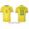 Camisolas Brasil Philippe Coutinho 11 Equipamento Principal Mundial 2022