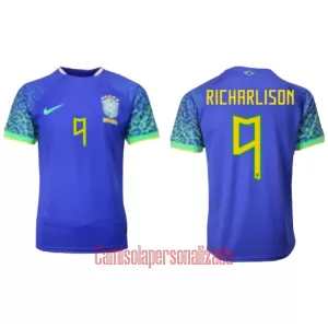 Camisolas Brasil Richarlison de Andrade 9 Equipamento Alternativo Mundial 2022 Camisolas Brasil Richarlison de Andrade 9 Equipamento Alternativo Mundial 2022