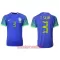 Camisolas Brasil Thiago Silva 3 Equipamento Alternativo Mundial 2022