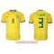 Camisolas Brasil Thiago Silva 3 Equipamento Principal Mundial 2022