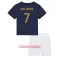 Camisolas França Antoine Griezmann 7 Criança Equipamento Principal Mundial 2022
