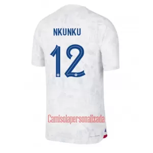 Camisolas França Christopher Nkunku 12 Equipamento Alternativo Mundial 2022