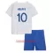 Camisolas França Kylian Mbappé 10 Criança Equipamento Alternativo Mundial 2022