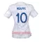 Camisolas França Kylian Mbappé 10 Mulher Equipamento Alternativo Mundial 2022