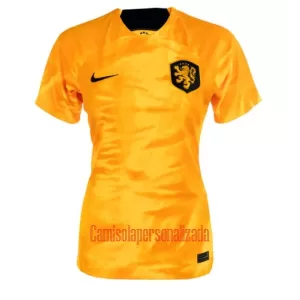 Camisolas Holanda Mulher Equipamento Principal Mundial 2022