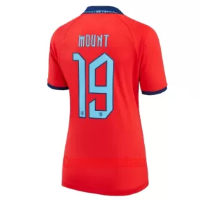 Camisolas Inglaterra Mason Mount 19 Mulher Equipamento Alternativo Mundial 2022 Camisolas Inglaterra Mason Mount 19 Mulher Equipamento Alternativo Mundial 2022