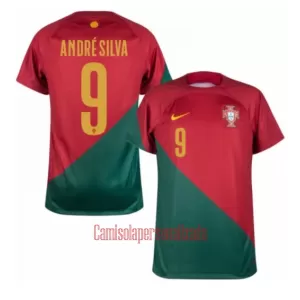 Camisolas Portugal Andre Silva 9 Equipamento Principal Mundial 2022 Camisolas Portugal Andre Silva 9 Equipamento Principal Mundial 2022