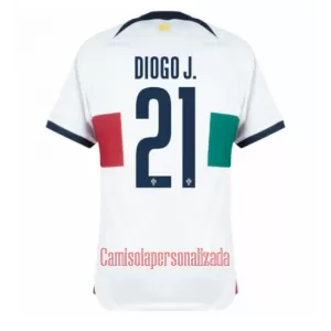 Camisolas Portugal Diogo Jota 21 Equipamento Alternativo Mundial 2022 Camisolas Portugal Diogo Jota 21 Equipamento Alternativo Mundial 2022