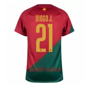Camisolas Portugal Diogo Jota 21 Equipamento Principal Mundial 2022 Camisolas Portugal Diogo Jota 21 Equipamento Principal Mundial 2022